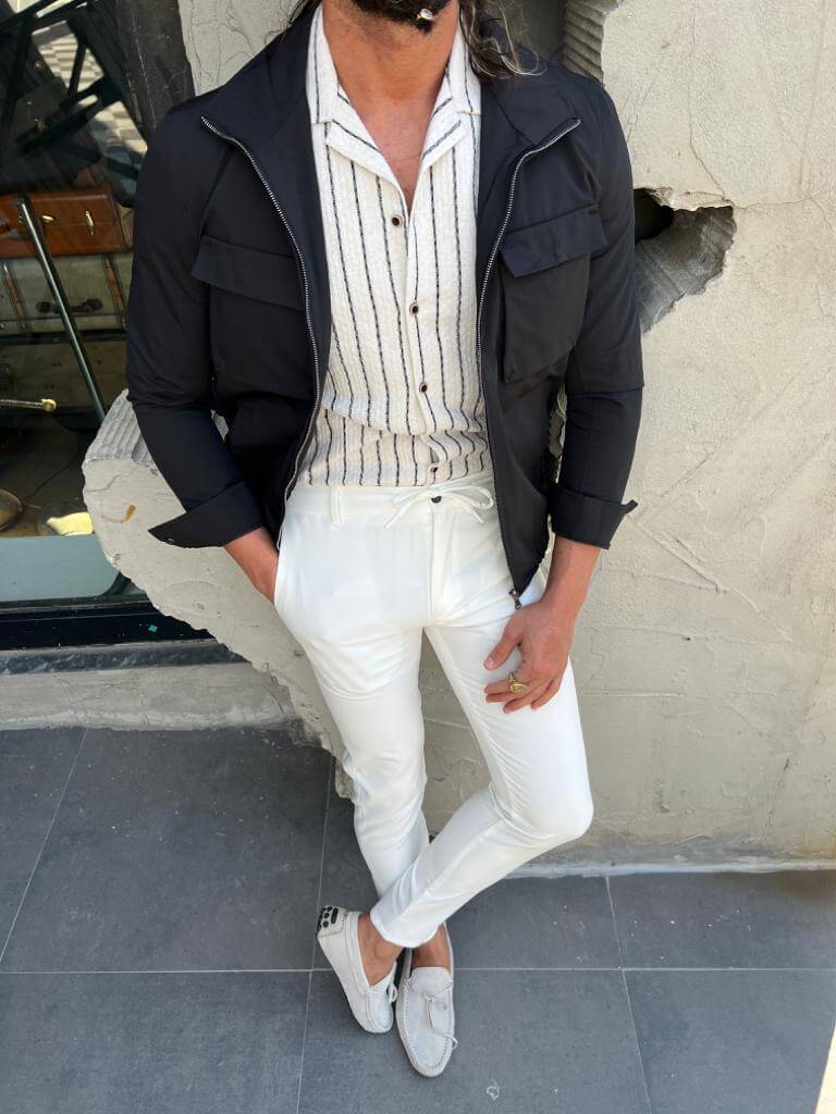 Black Bomber Jacket