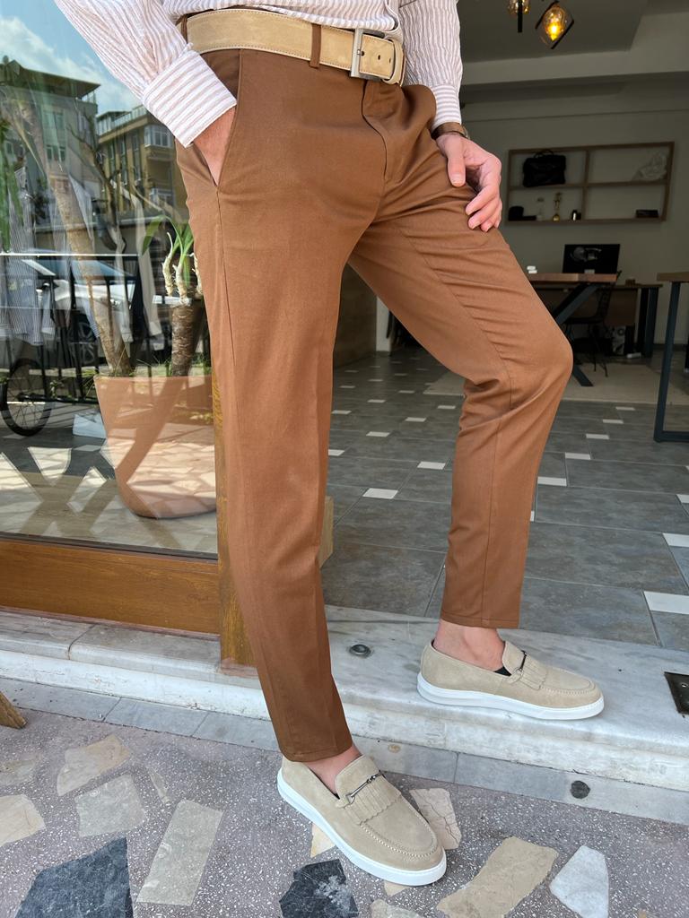 Bologna Camel Pants