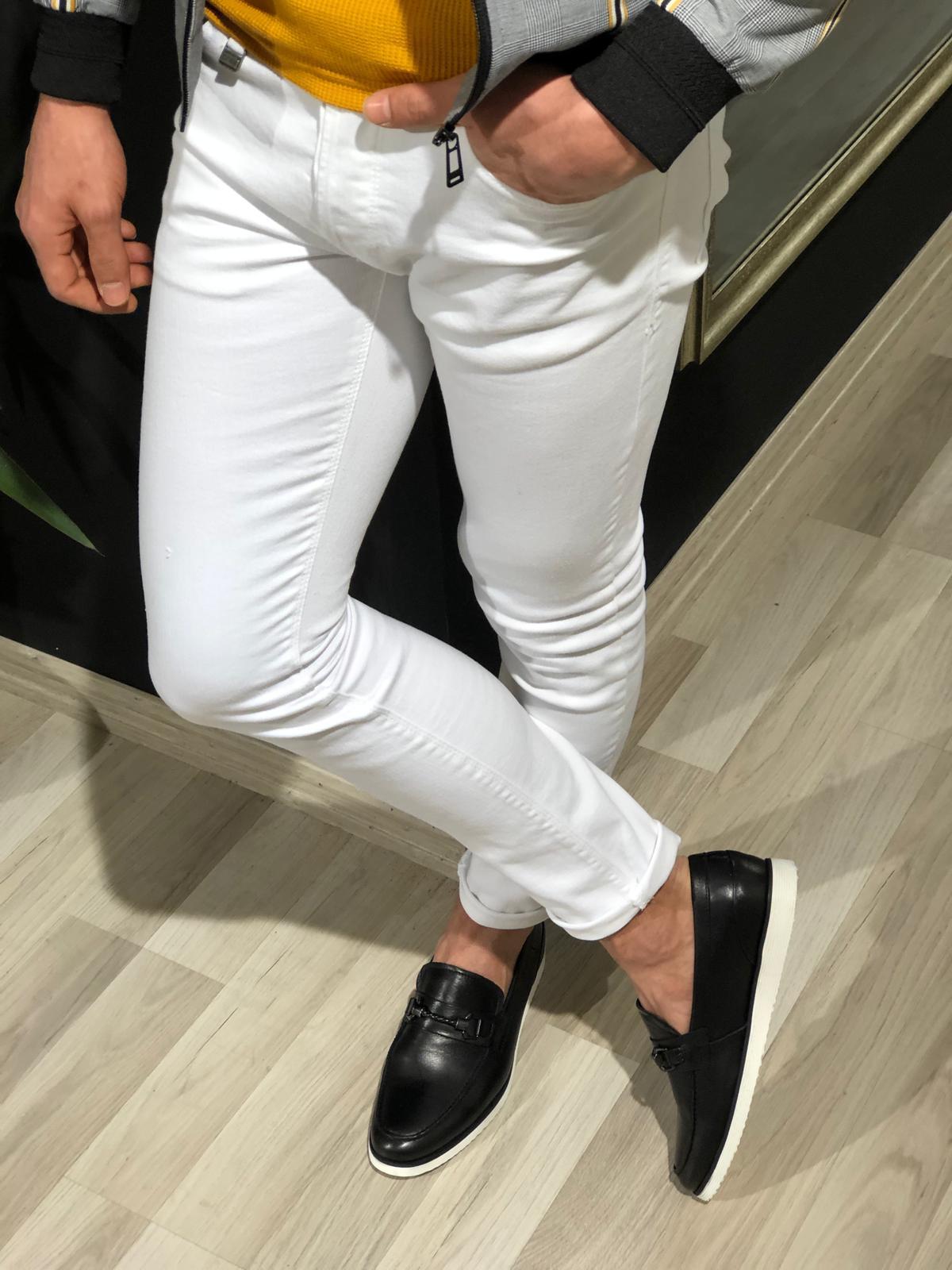 Elmore White Pants