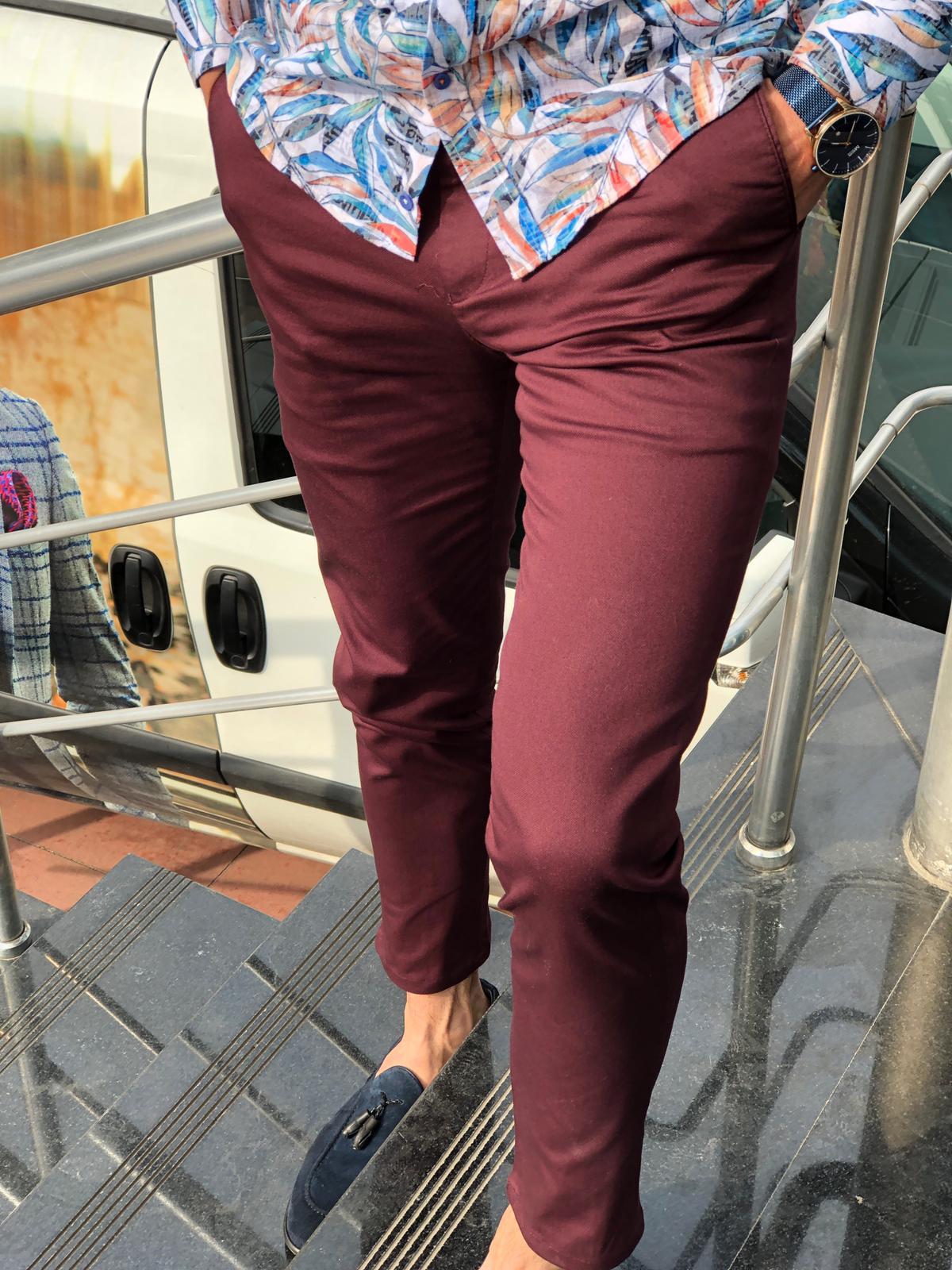 Avila Claret Red Pants