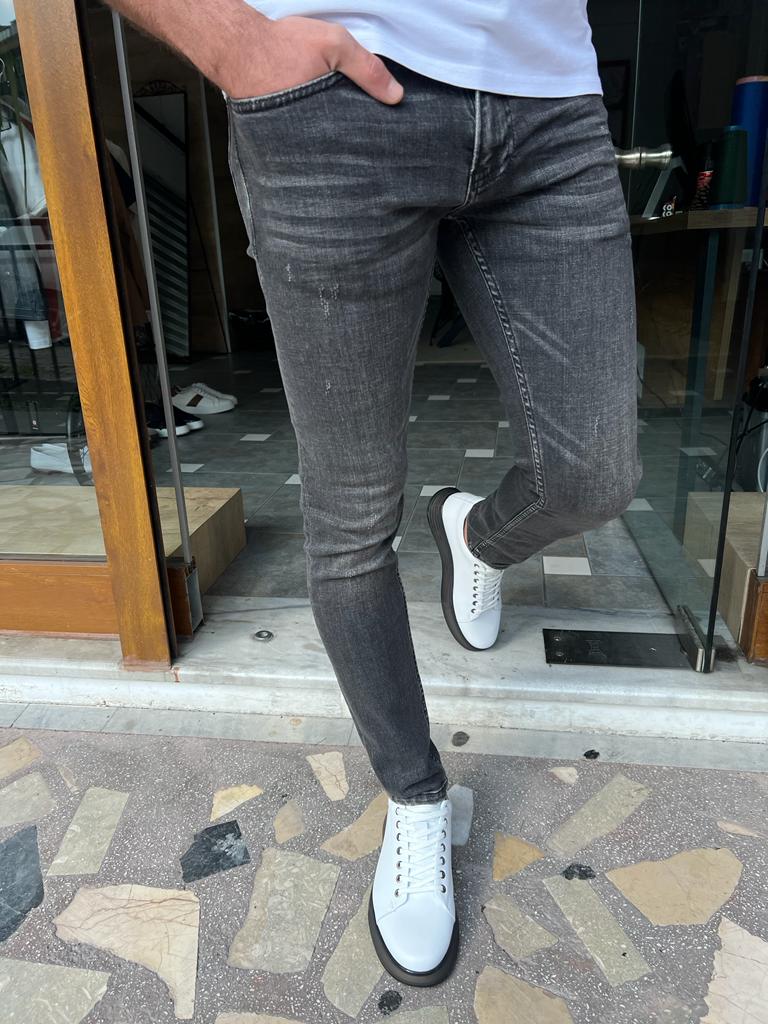 Elvir Dark Gray Jeans