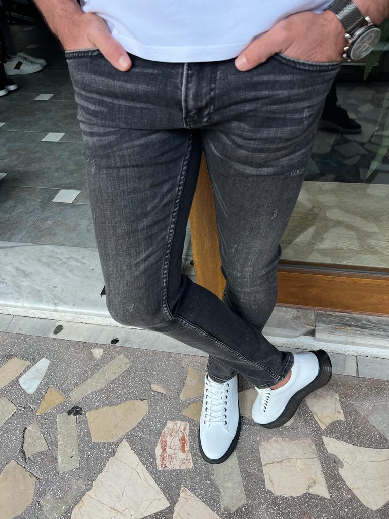 Elvir Dark Gray Jeans