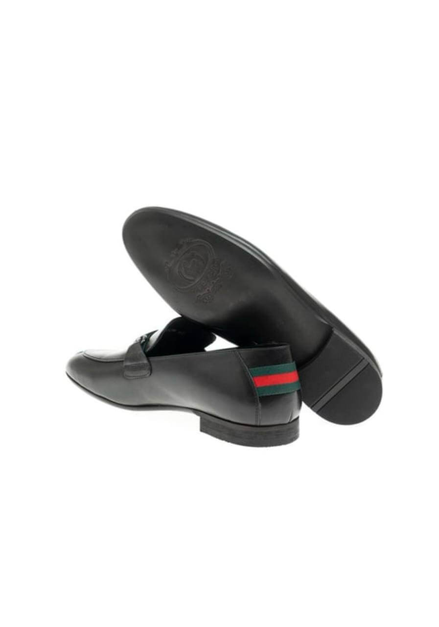 Black Handmade Loafers